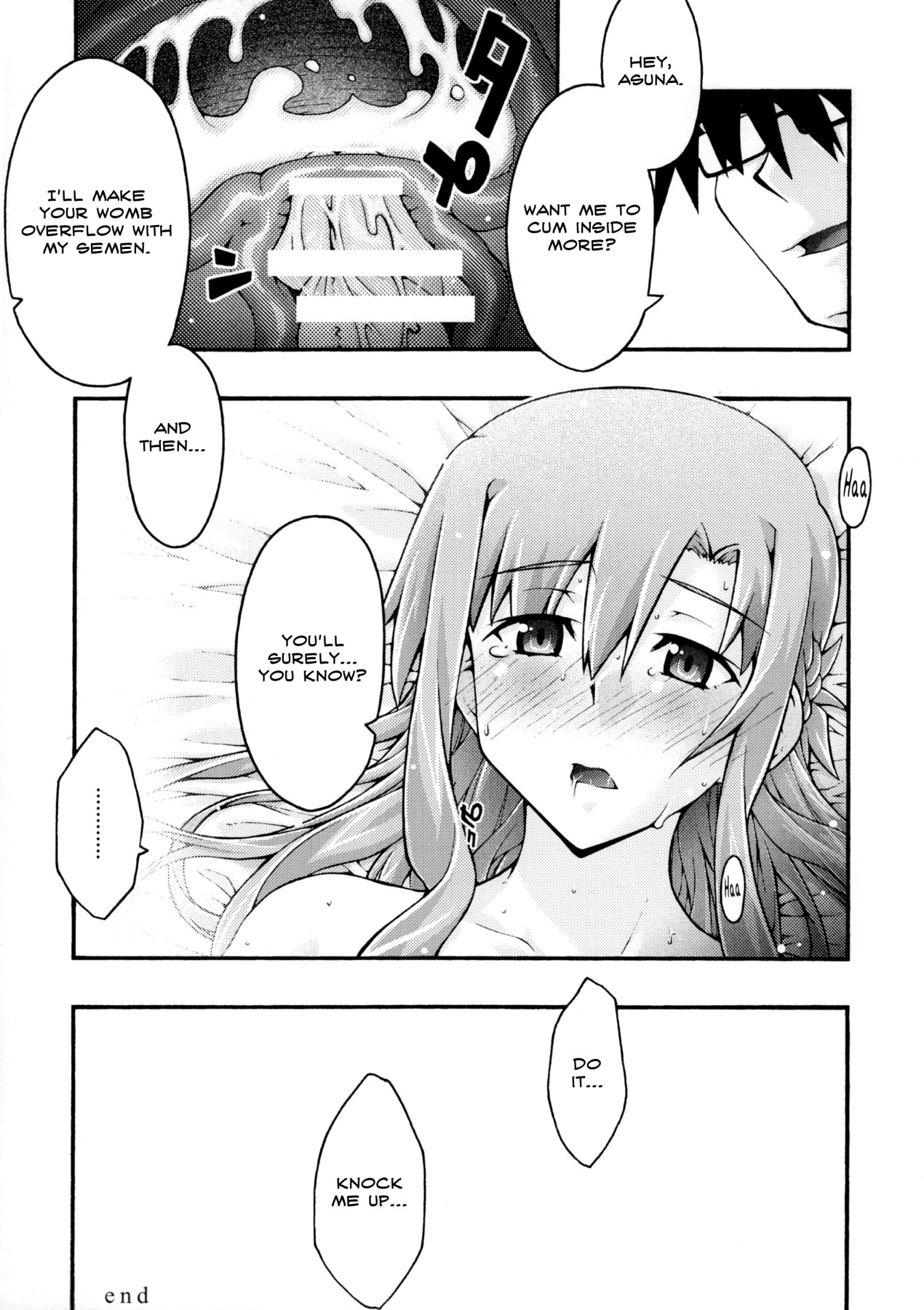 Hentai Manga Comic-Fallen -Asuna 2--Read-66